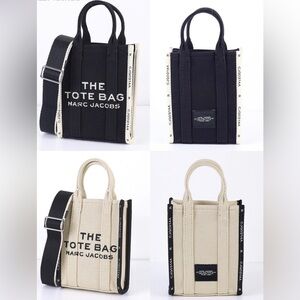 Marc Jacobs Jacquard Crossbody Mini Tote Bag